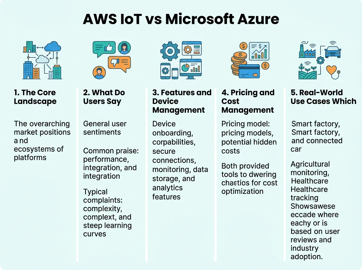 AWS IoT vs Microsoft Azure IoT: What Do Reviews Say?