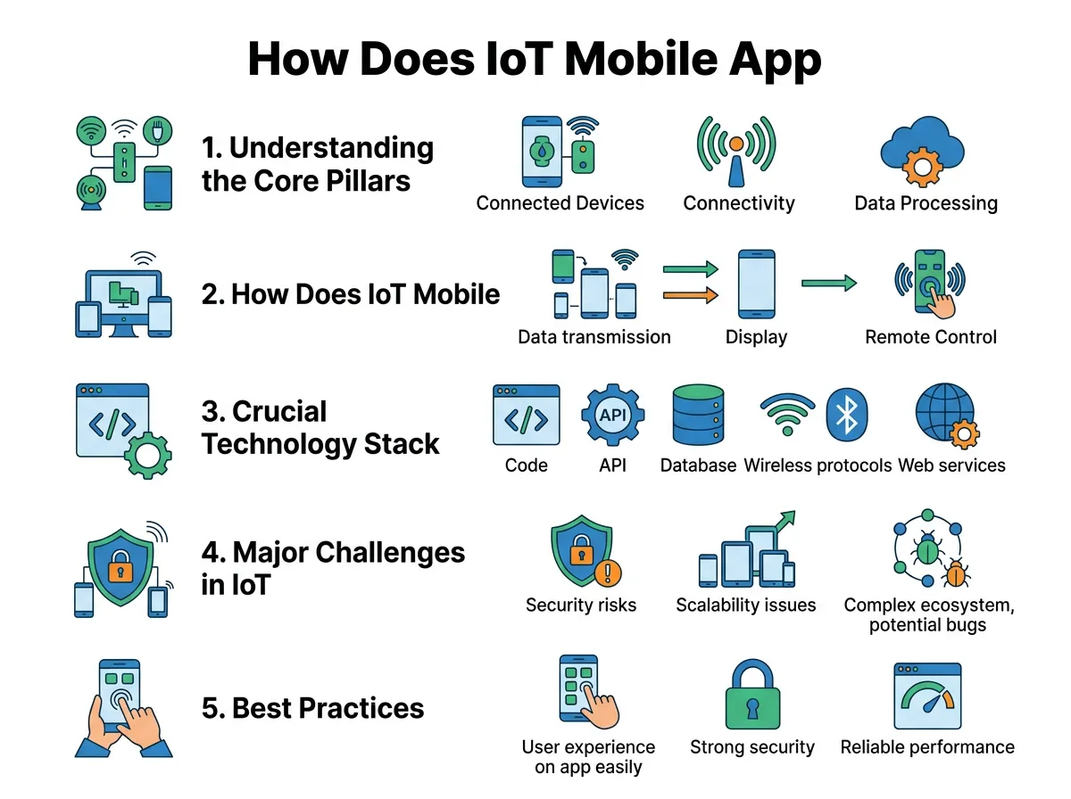 How Does IoT Mobile App Development Work?