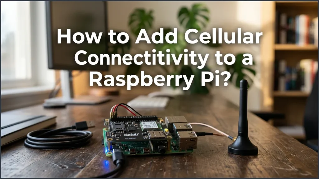 How to Add Cellular Connectivity to a Raspberry Pi?