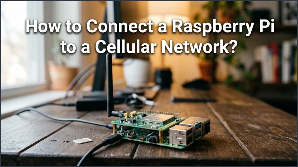 How to Connect a Raspberry Pi to a Cellular Network?