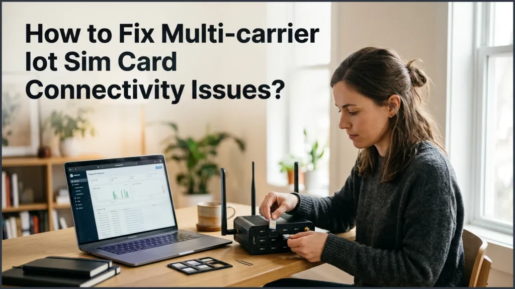 How to Fix Multi-Carrier IoT SIM Card Connectivity Issues?