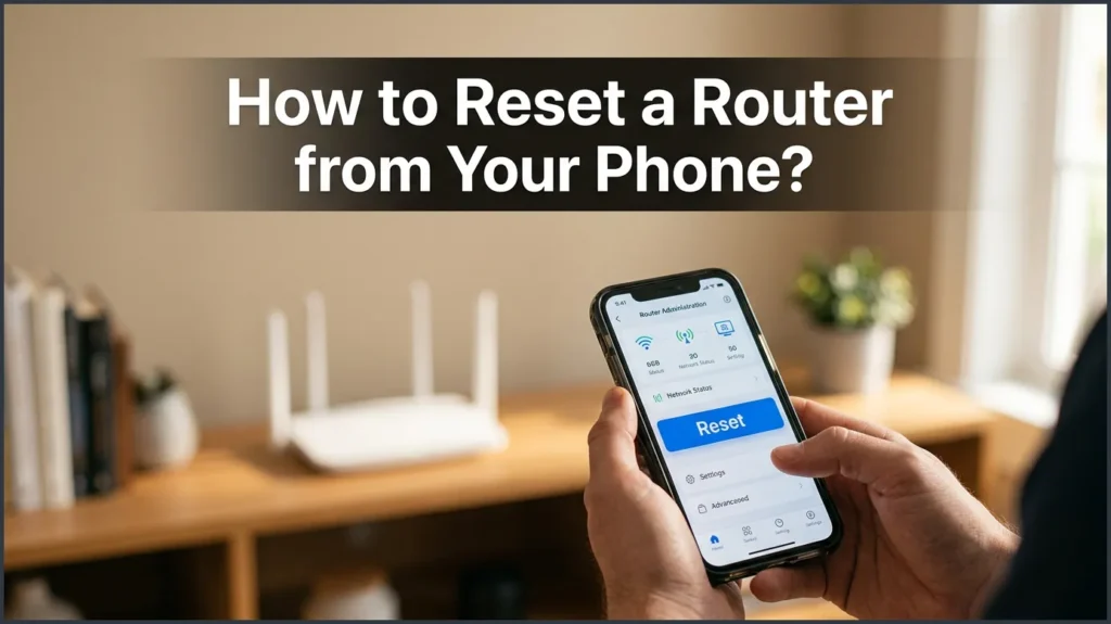 How to Reset a Router from Your Phone? How to Reset a Router From Your Phone?