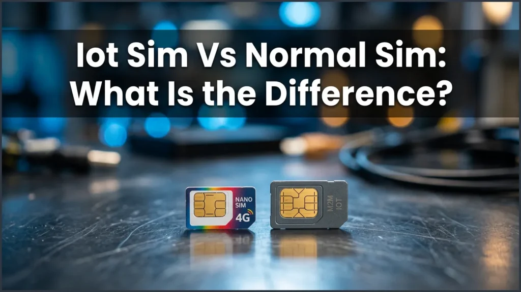 Iot Sim Vs Normal Sim: What Is the Difference? IoT SIM vs Normal SIM: What Is the Difference?