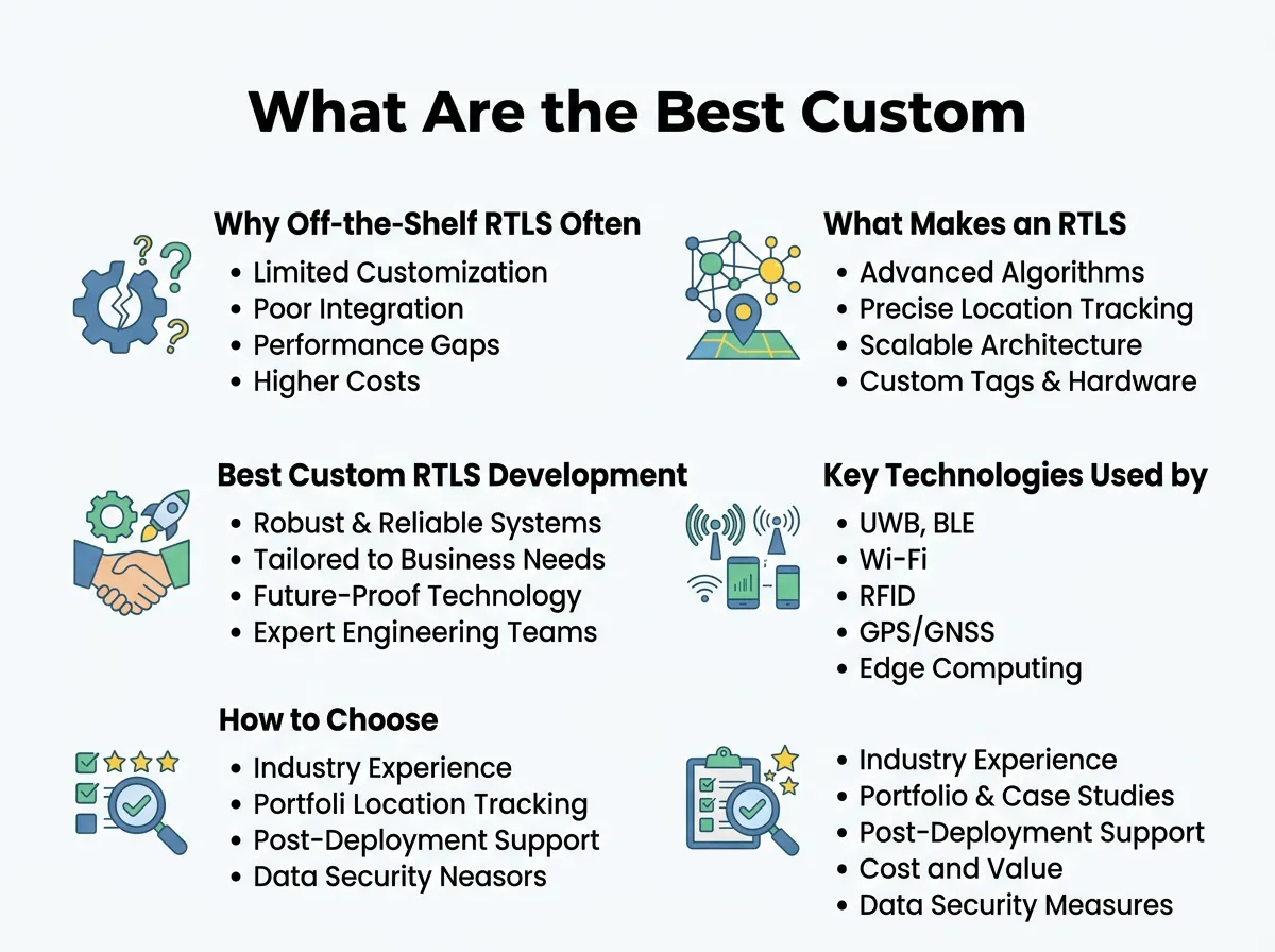 What Are the Best Custom RTLS Development Firms?