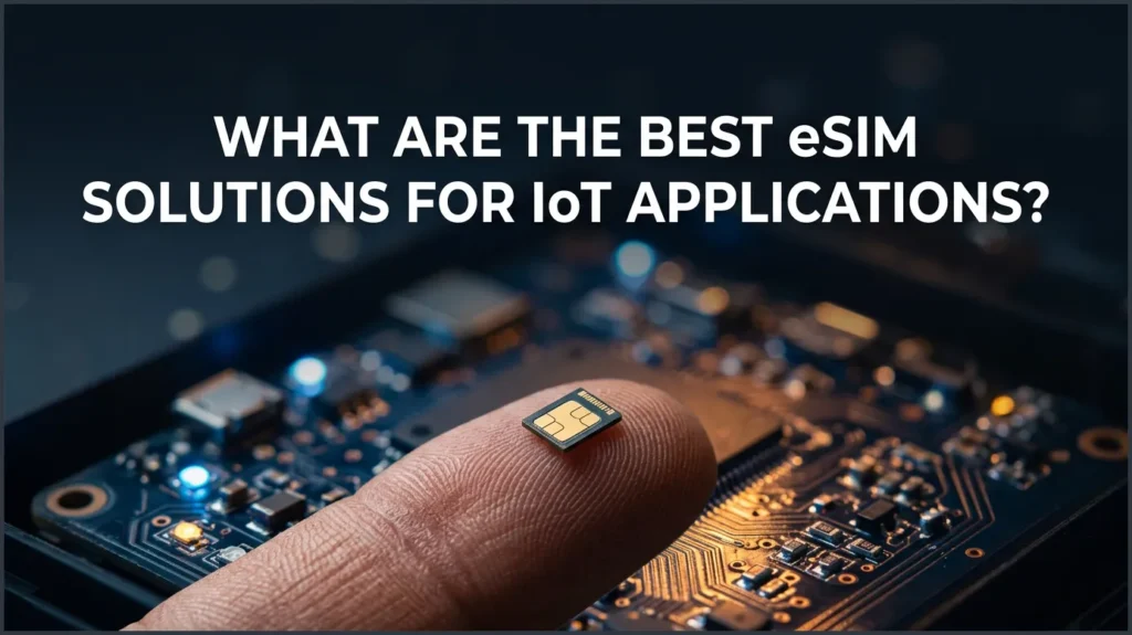 What Are the Best eSIM Solutions for IoT Applications?