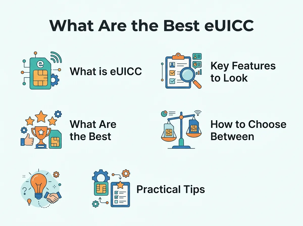 What Are the Best eUICC SIM Options?