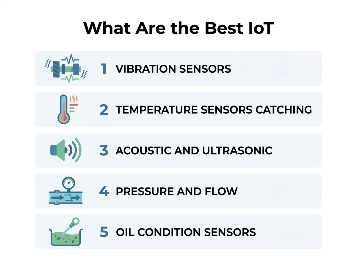 What Are the Best IoT Sensors for Predictive Maintenance?