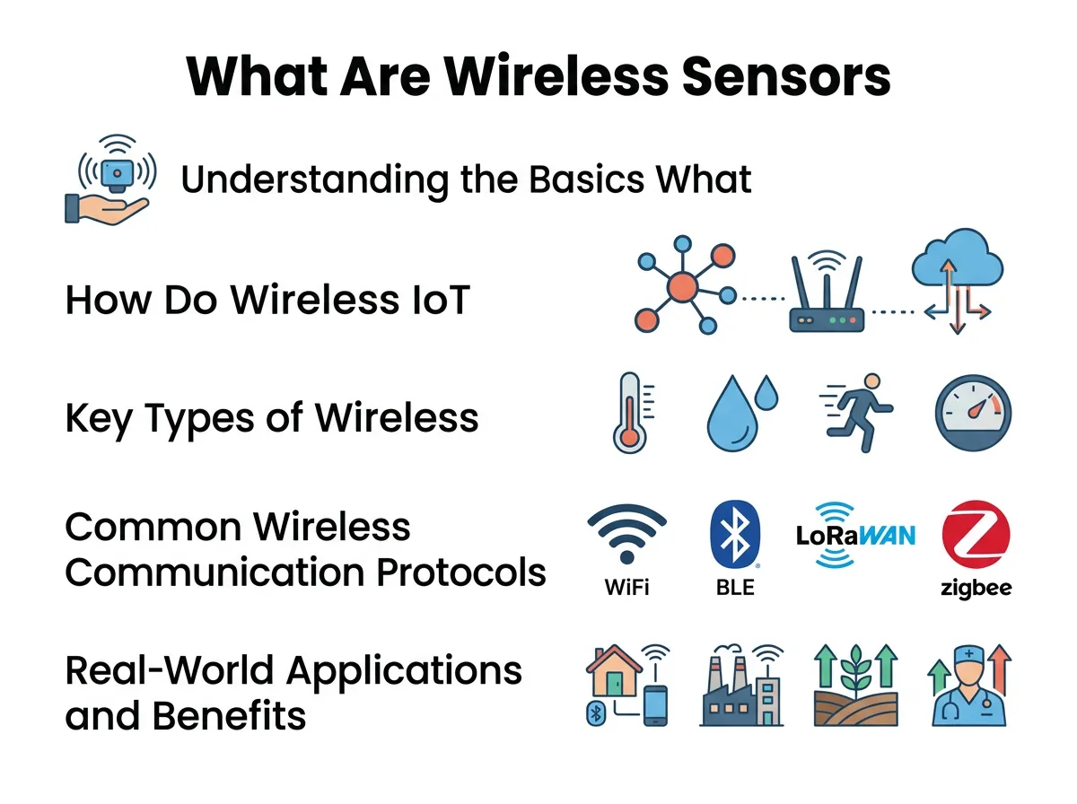 What Are Wireless Sensors for IoT?