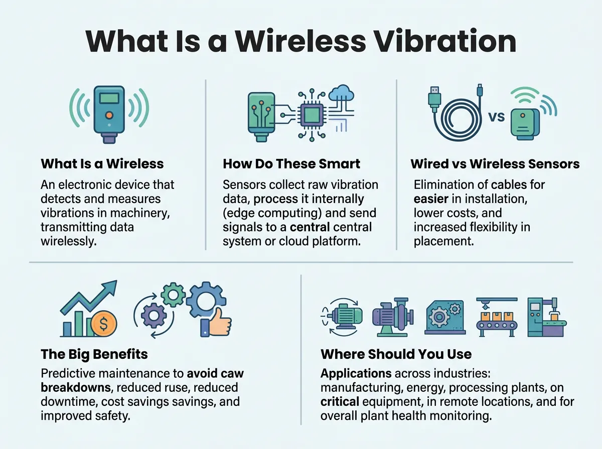 What Is a Wireless Vibration Monitoring Sensor?