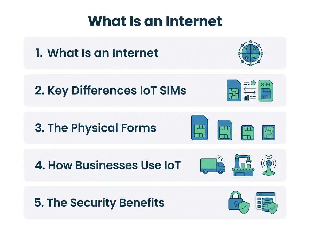 What Is an Internet of Things SIM Card?