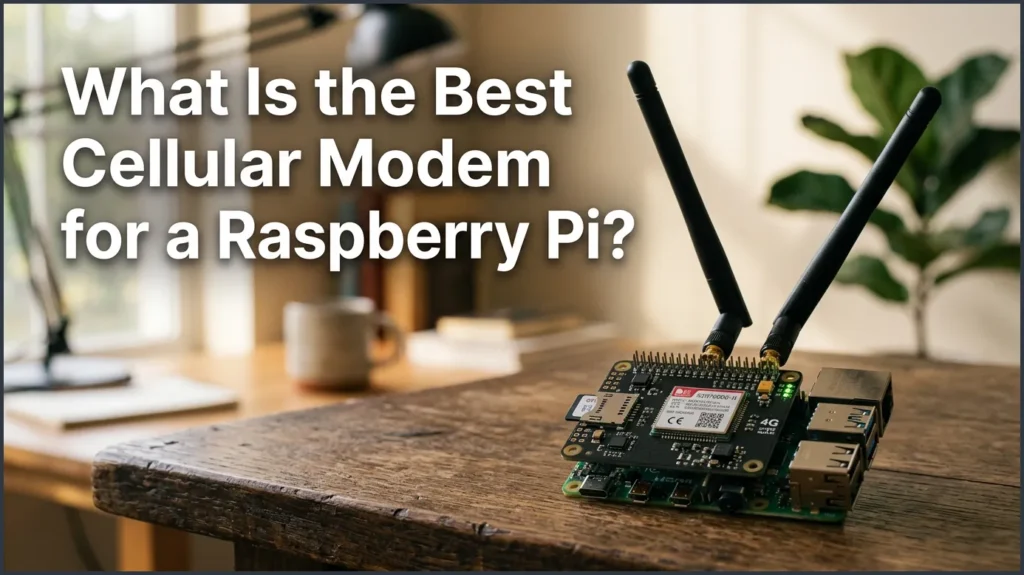 What Is the Best Cellular Modem for a Raspberry Pi? What Is the Best Cellular Modem for a Raspberry Pi?