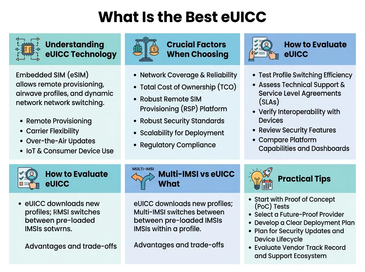 What Is the Best eUICC SIM for Connected Devices?