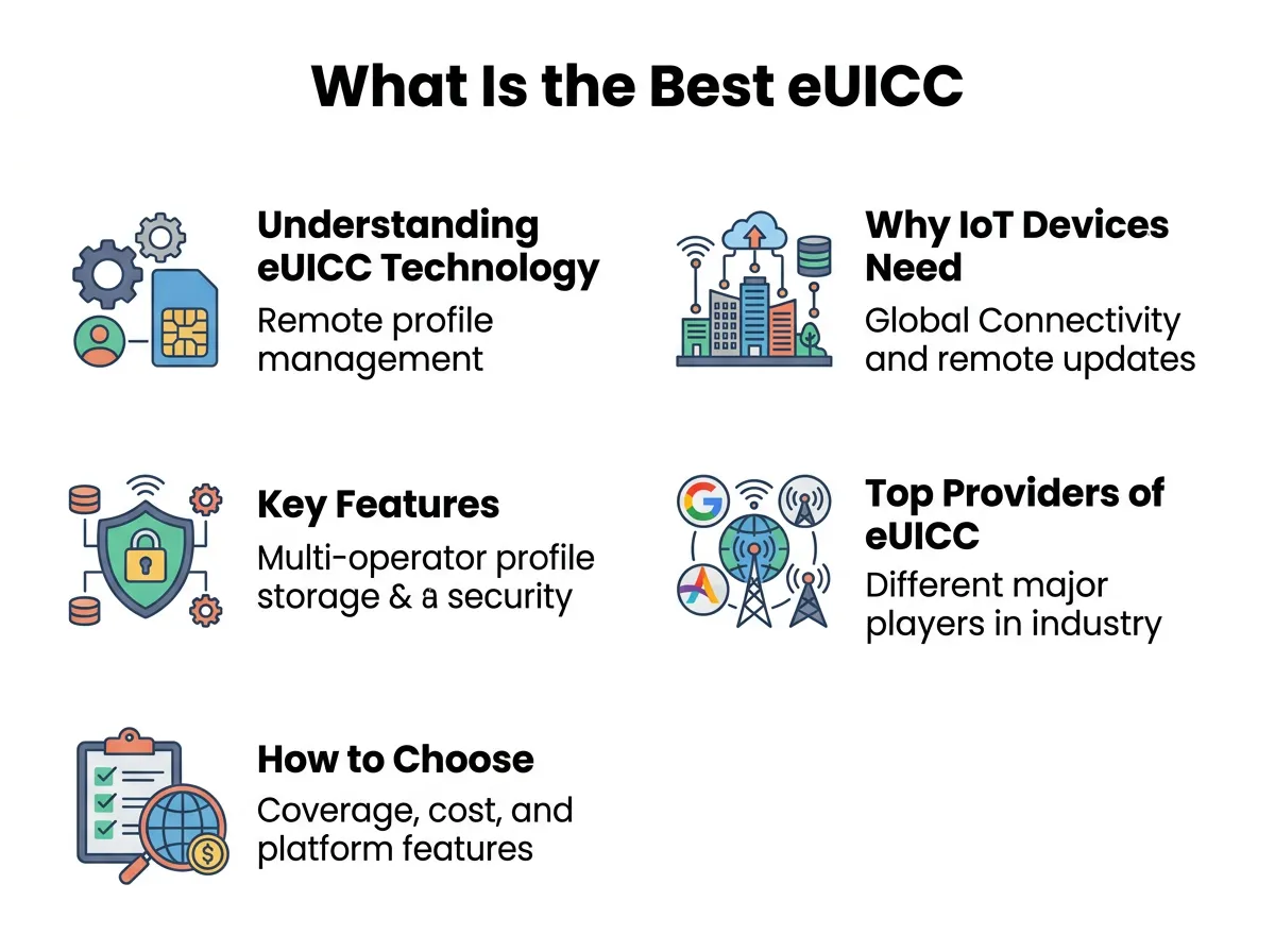 What Is the Best eUICC SIM for IoT Devices?
