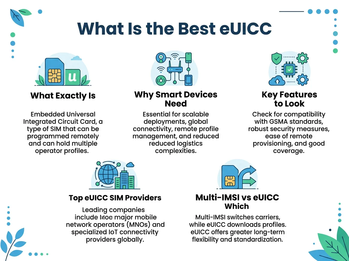 What Is the Best eUICC SIM for Smart Devices?