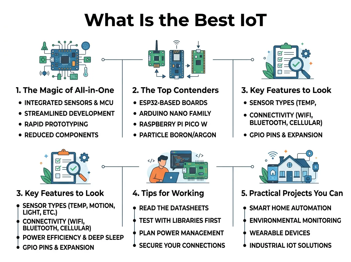 What Is the Best IoT Development Board With Sensors?