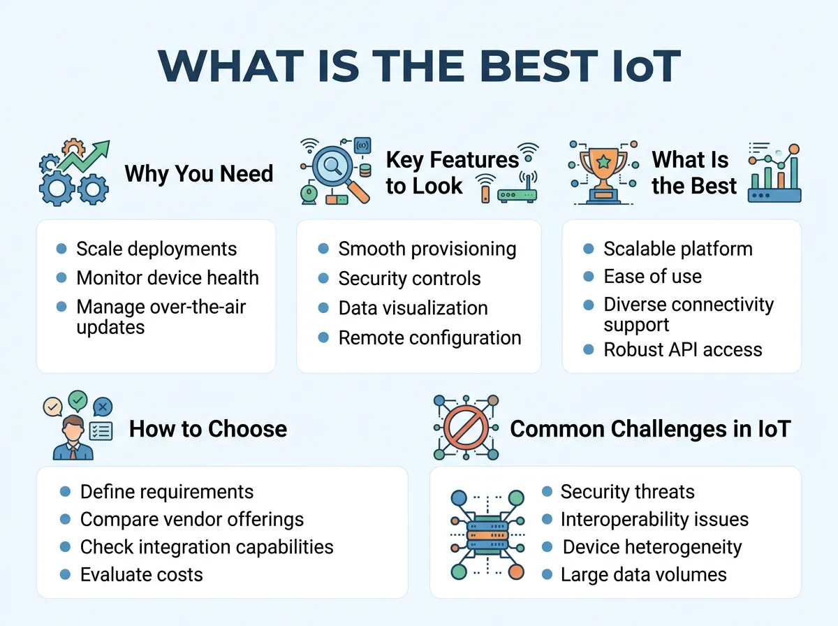 What Is the Best IoT Device Management App?