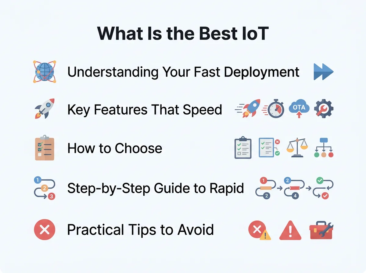 What Is the Best IoT SIM Card for Fast Deployment?