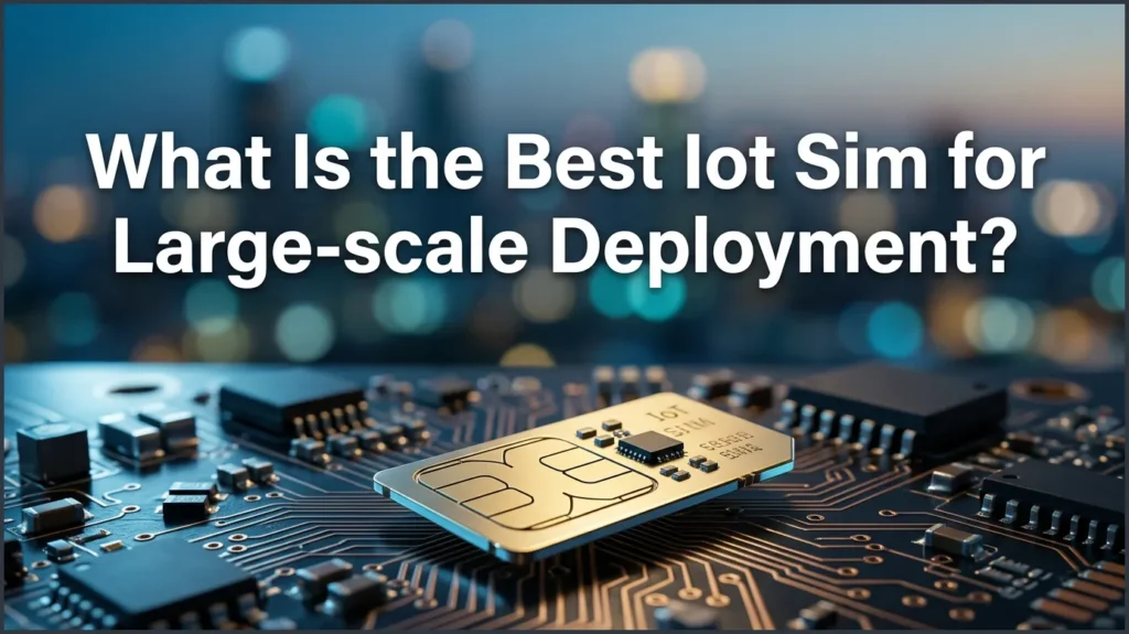What Is the Best Iot Sim for Large-scale Deployment? What Is the Best IoT SIM for Large-Scale Deployment?
