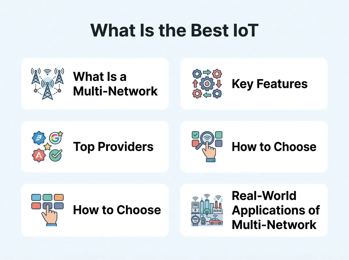What Is the Best IoT SIM With Multi-Network Support?