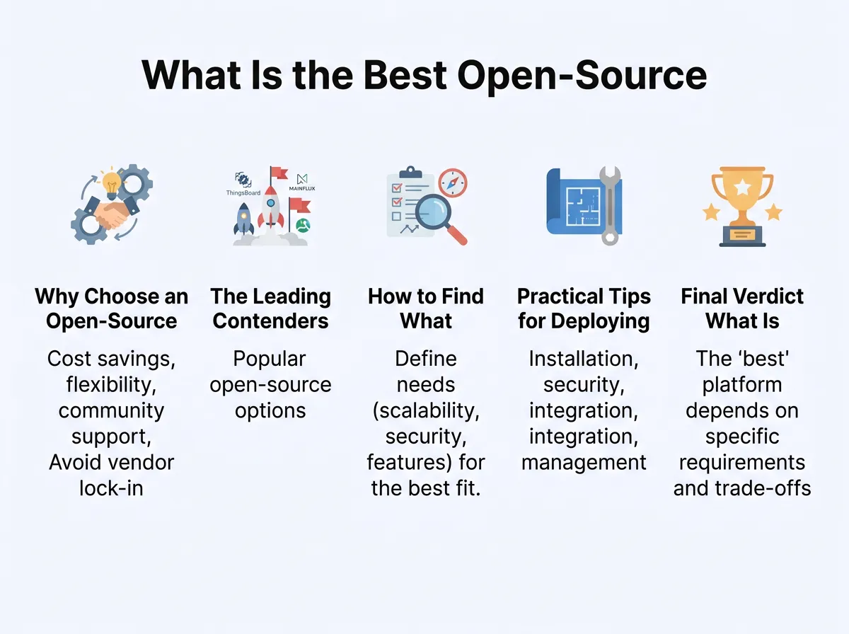 What Is the Best Open-Source IoT Cloud Platform?