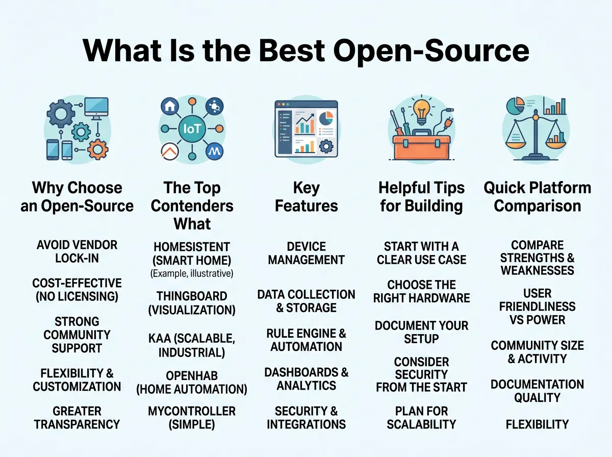 What Is the Best Open-Source IoT Platform?