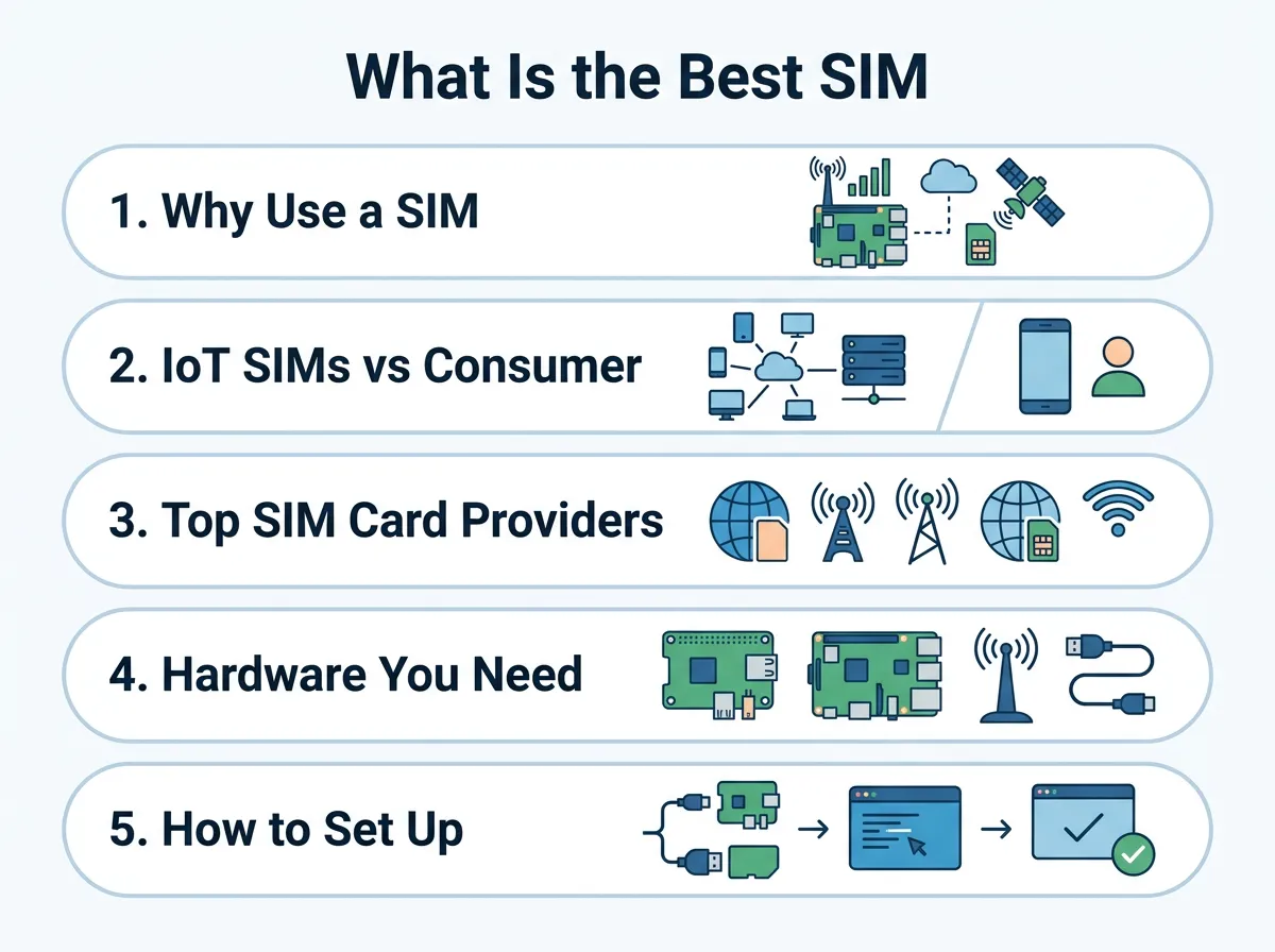 What Is the Best SIM Card for a Raspberry Pi?