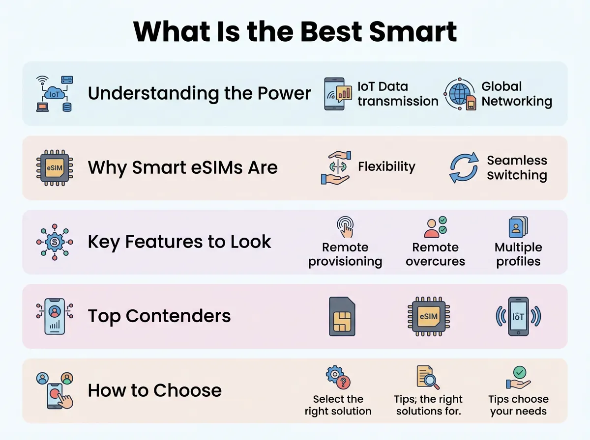 What Is the Best Smart eSIM for Multi-Carrier IoT Connectivity?