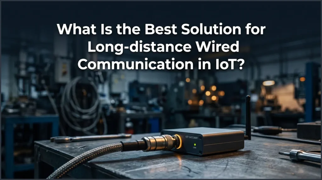 What Is the Best Solution for Long-Distance Wired Communication in IoT?