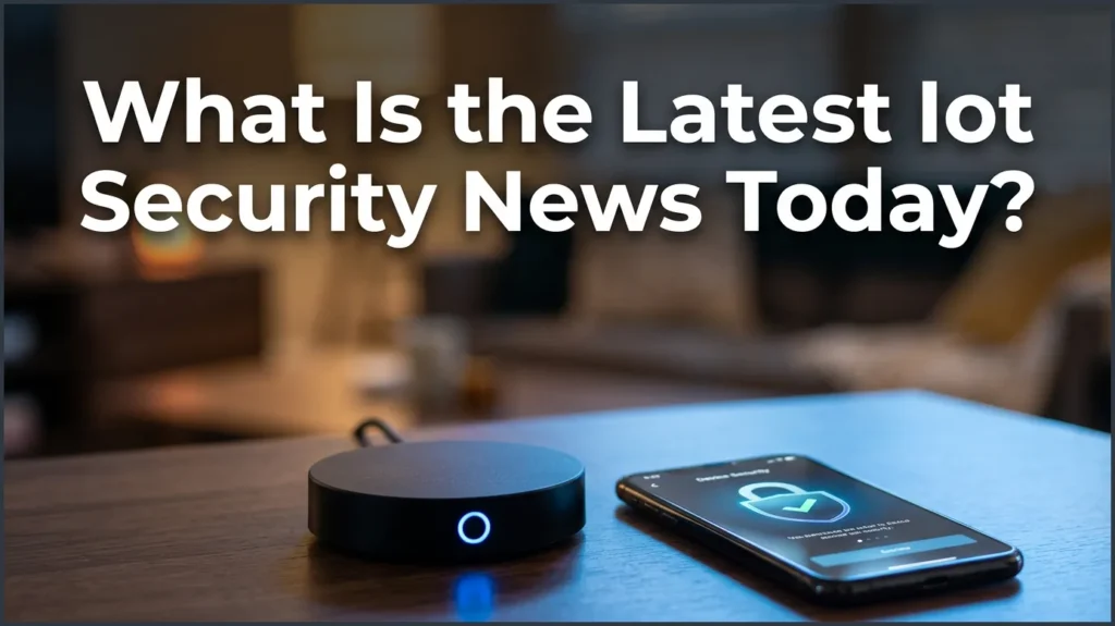 What Is the Latest IoT Security News Today?
