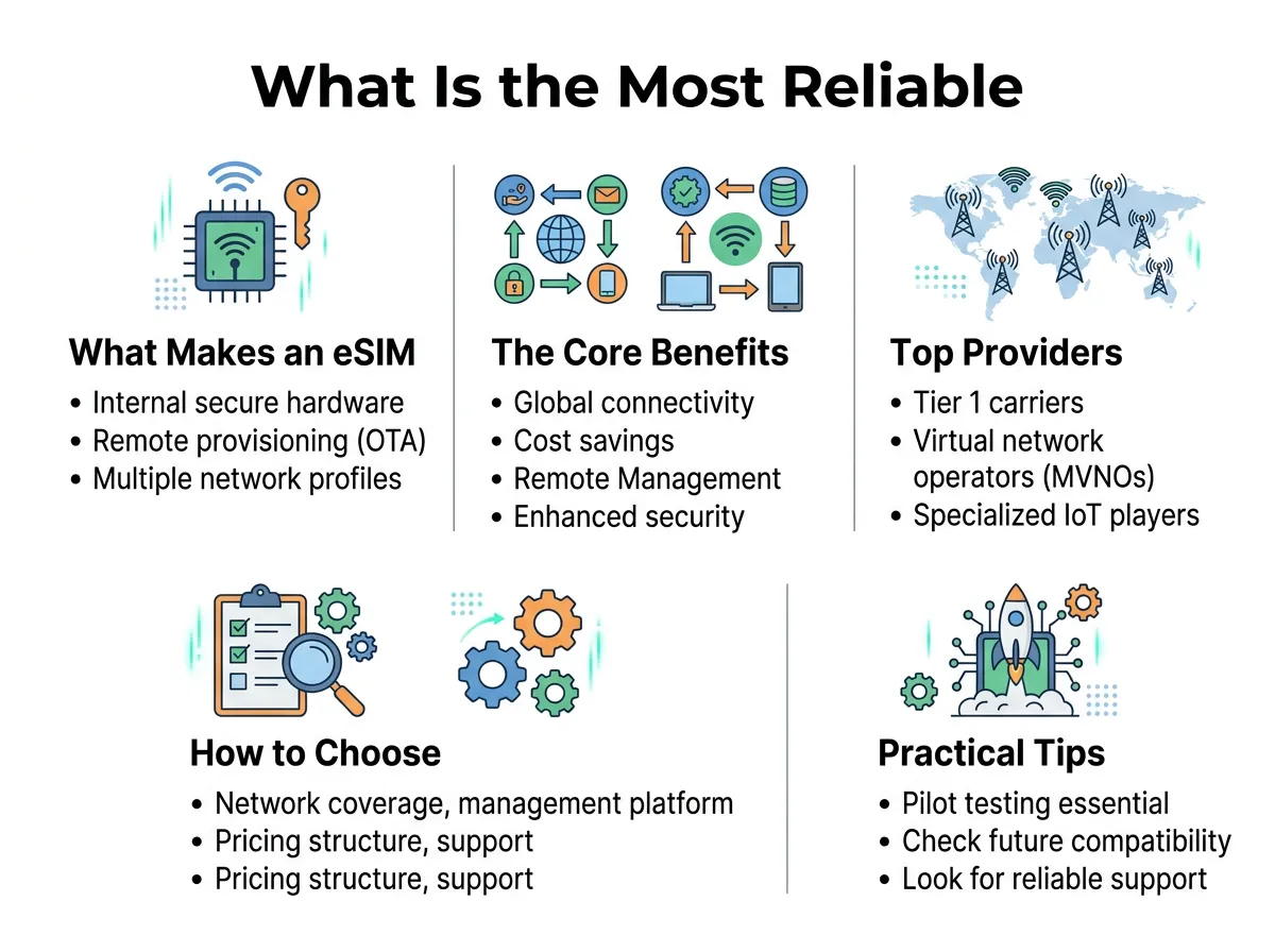 What Is the Most Reliable IoT eSIM?