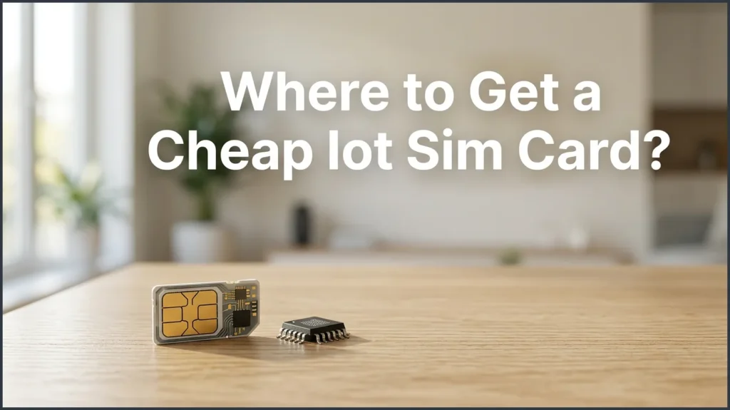 Where to Get a Cheap IoT SIM Card?
