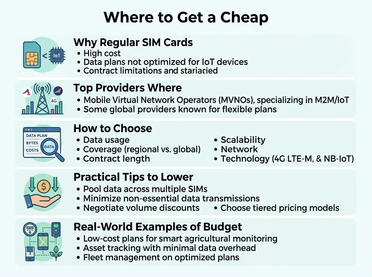 Where to Get a Cheap IoT SIM Card?