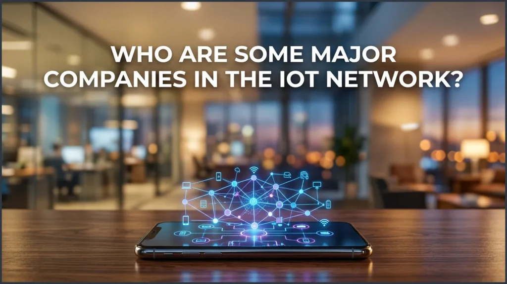 Who Are Some Major Companies in the IoT Network?