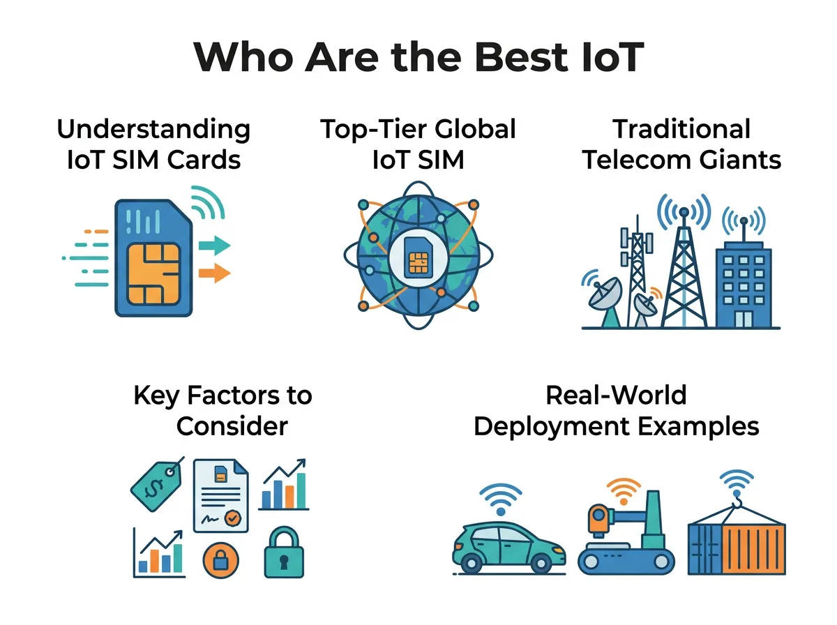 Who Are the Best IoT SIM Card Providers?
