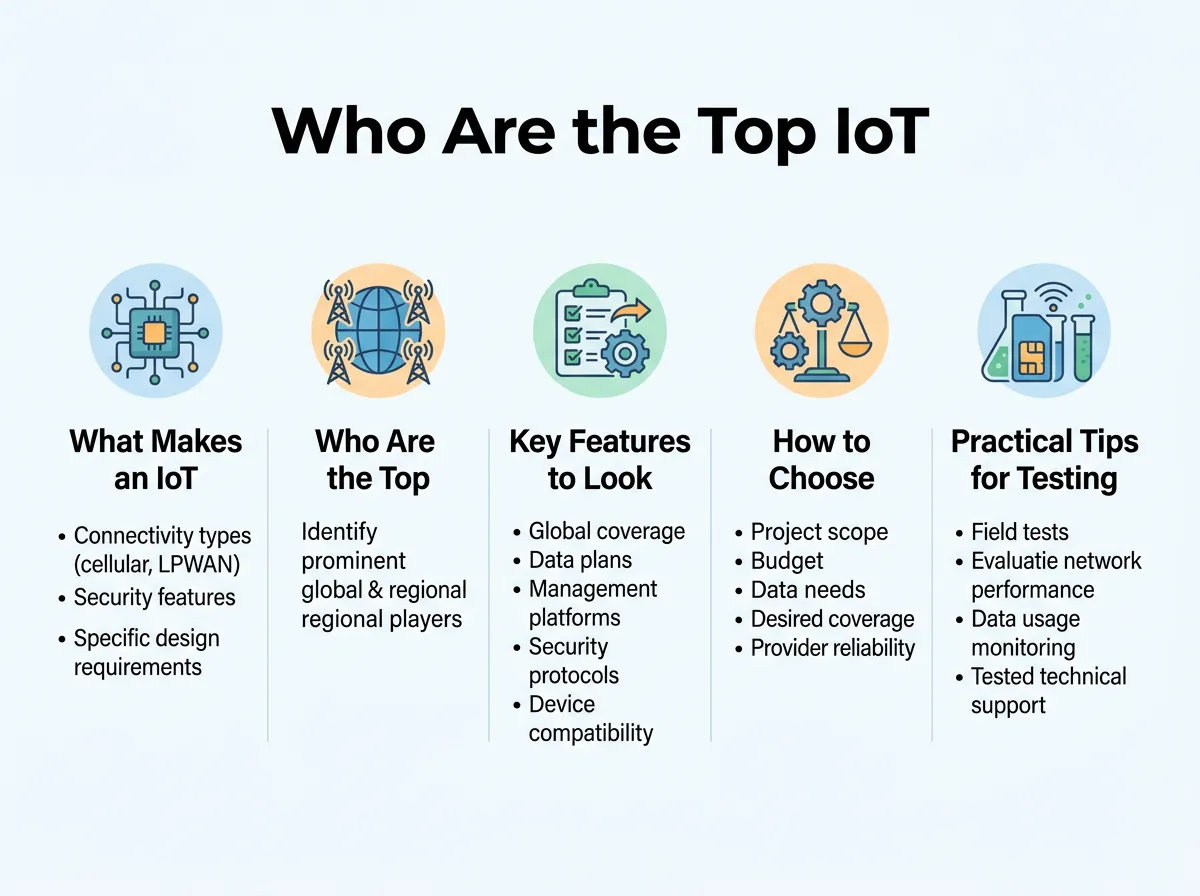 Who Are the Top IoT SIM Providers?